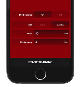 Free Run Audio Feedback