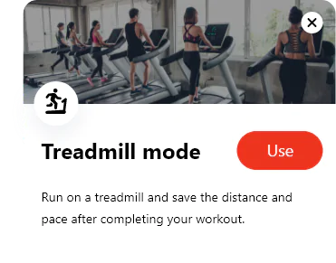 New Popout treadmill mode Run Trainer